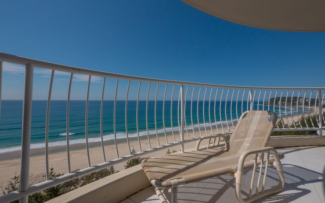 Burleigh Surf Accommodation Balcony Ocean View