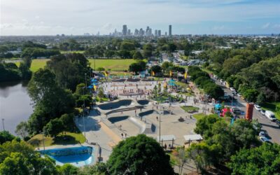 Parks, pump tracks and playgrounds: family Burleigh from the north end